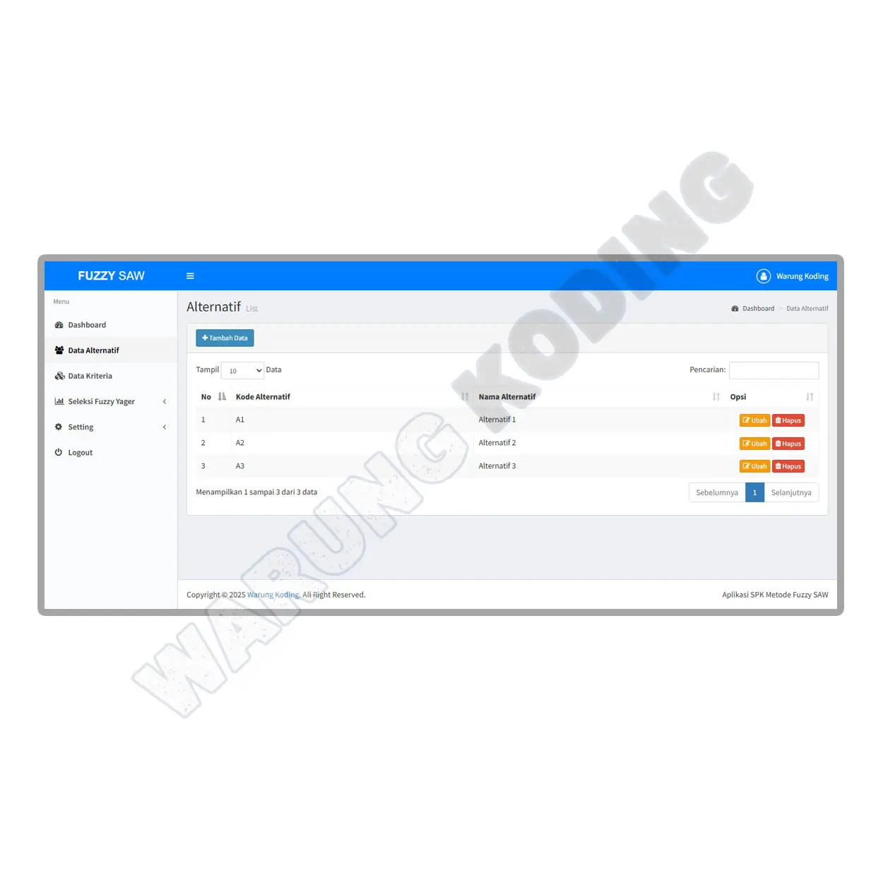 Source Code Aplikasi SPK Fuzzy SAW dengan PHP dan MySQL aplikasi-spk-fuzzy-saw-tiga.webp