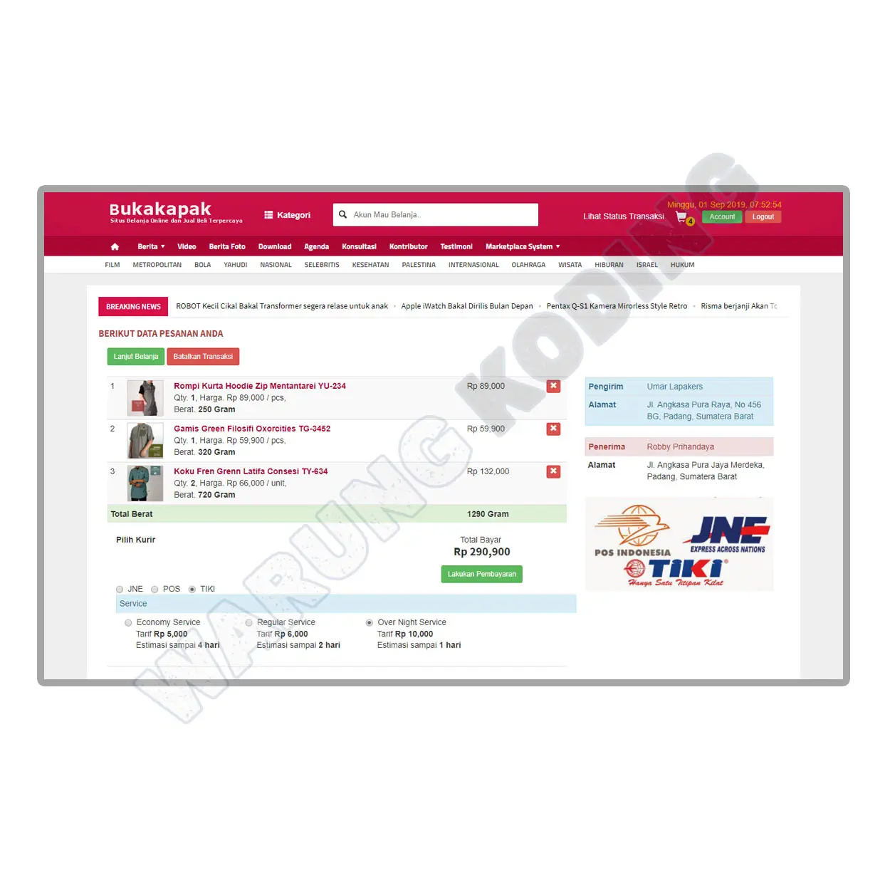 Marketplace Multi Seller Multi Buyer - Reseller System, API Rajaongkir + COD marketplace-reseller-system-tiga.webp
