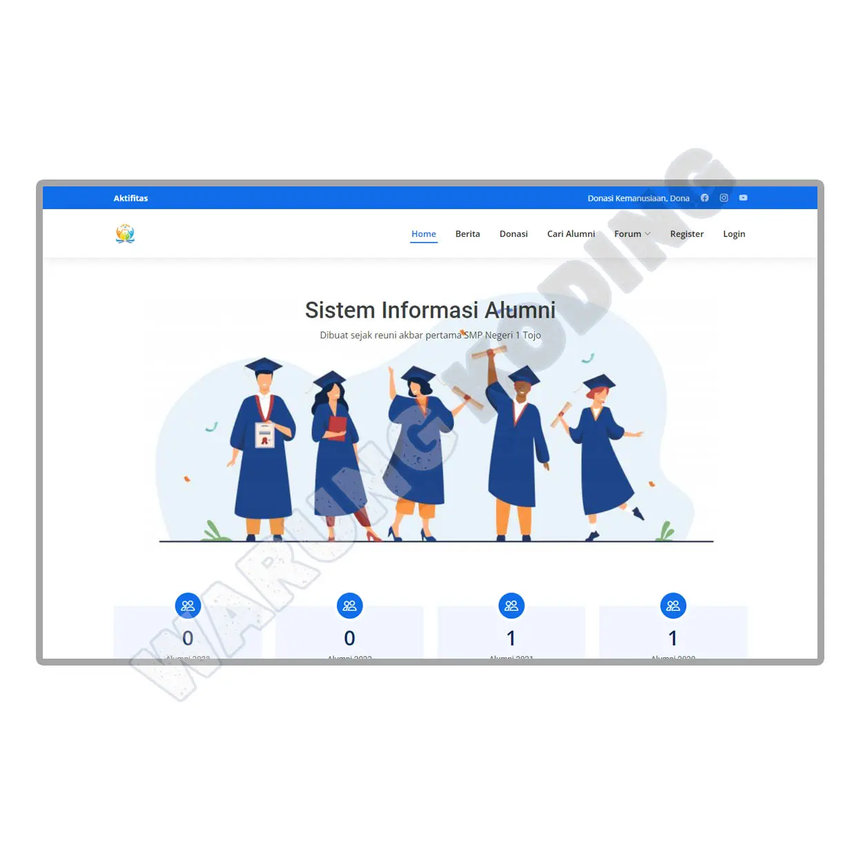 Source Code Sistem Informasi Alumni menggunakan Codeigniter sistem-informasi-alumni-satu.webp
