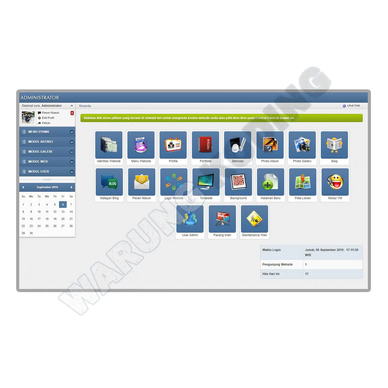 Source Code Website Company Profile Responsive dengan PHP dan MySQL website-company-profile-perusahaan-lima.webp