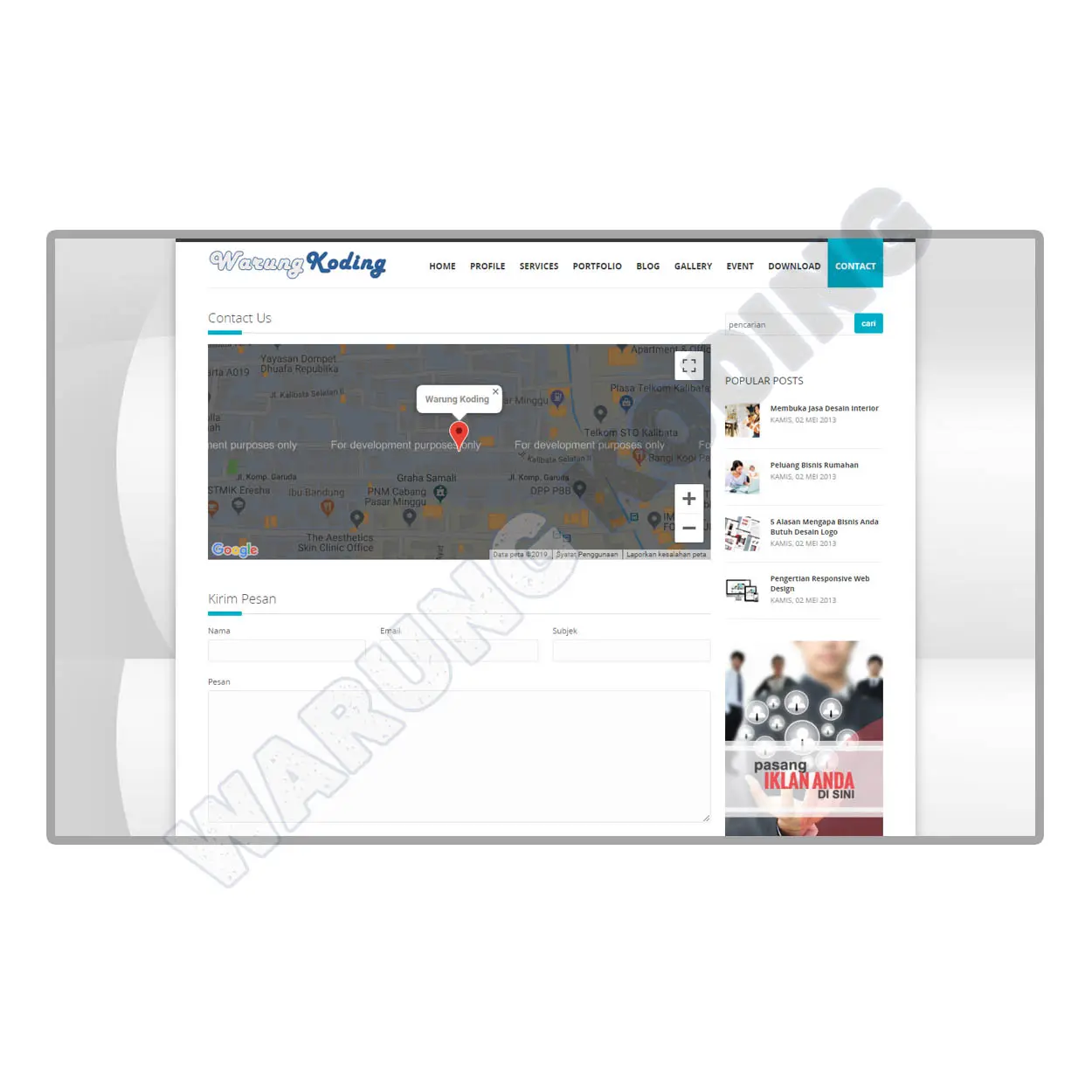 Source Code Website Company Profile Responsive dengan PHP dan MySQL website-company-profile-perusahaan-tiga.webp
