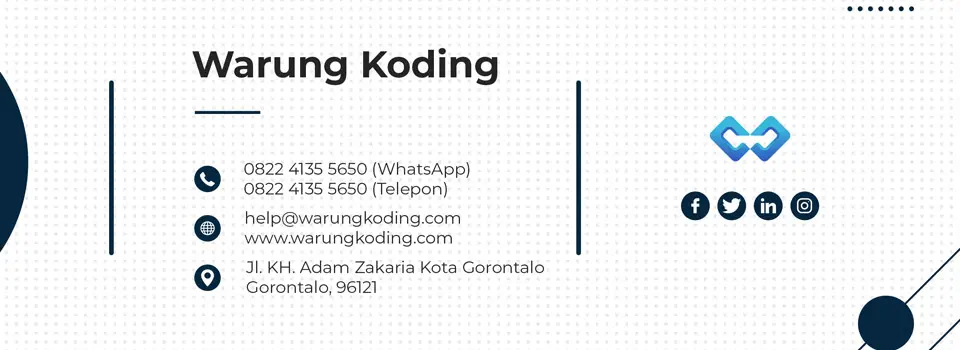 Hubungi Kami - Warung Koding Hubungi Kami - Warung Koding