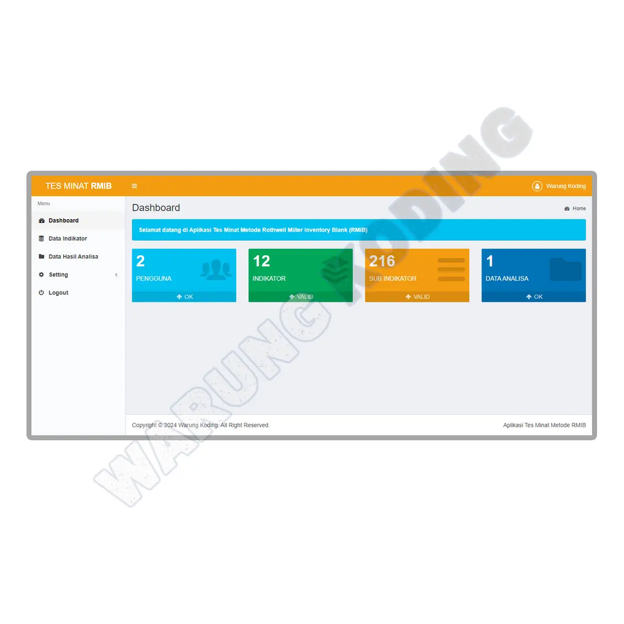 Source Code Aplikasi Tes Minat RMIB Menggunakan Codeigniter aplikasi-tes-minat-rmib-tiga.webp